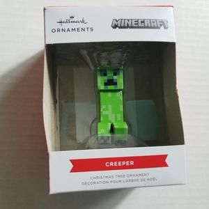 NEW IN BOX HALLMARK MINECRAFT CREEPER ORNAMENT